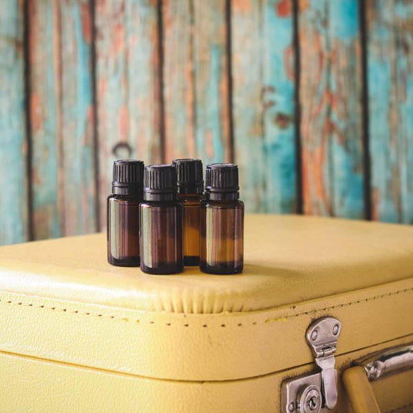 Illustrative image for Traveling with Essential Oils: 15 TSA-Friendly Aromatherapy Hacks for Jetlag and Hotel Rooms