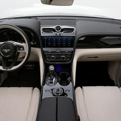 Interior of Bentley vehicle, driver and passenger view - Car Scenting | Lèlior House of Fragrance