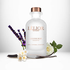Lavande Rose Fragrance Oil - Front Bottle View | 200ML | Lélior de Paris
