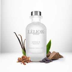 Santal 20 Fragrance Oil - Front Bottle View | 200mL | Lèlior de Paris