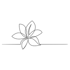 Flower Icon - black | Lèlior House of Fragrance