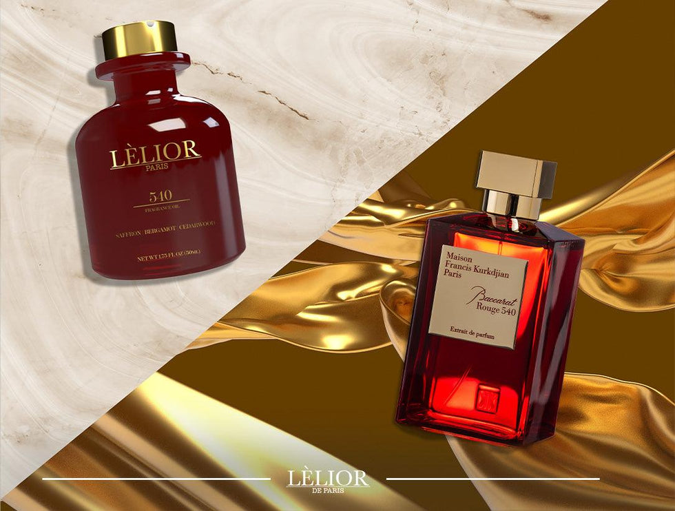 The allure of 540 Fragrance Inspired by Baccarat Rouge 540