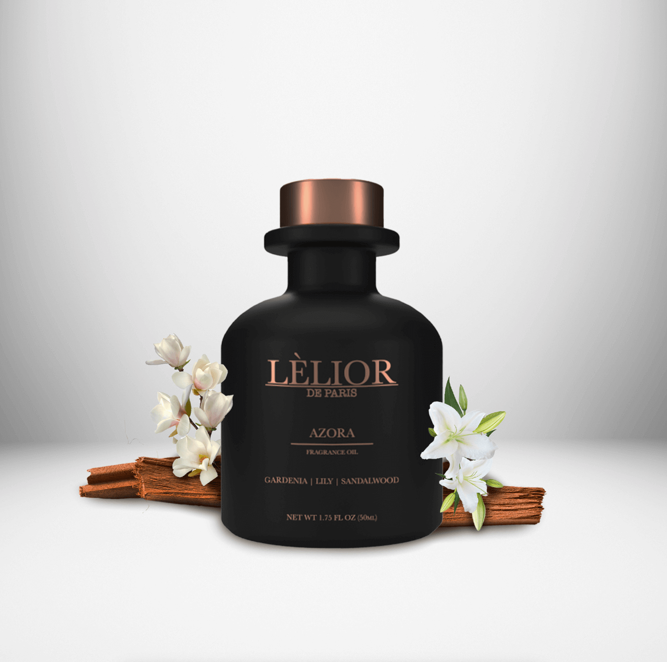 Azora Fragrance Oil - Front of Bottle | 50ML | Lélior