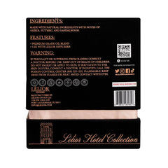 Café Royal Fragrance Oil - Back Side Product Package View | 50ML | Lélior de Paris