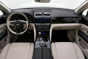 Interior of Bentley vehicle, driver and passenger view - Car Scenting | Lèlior House of Fragrance 