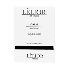 Calm Aromatherapy - Front Product Package View | Essential Oil | Lélior de Paris