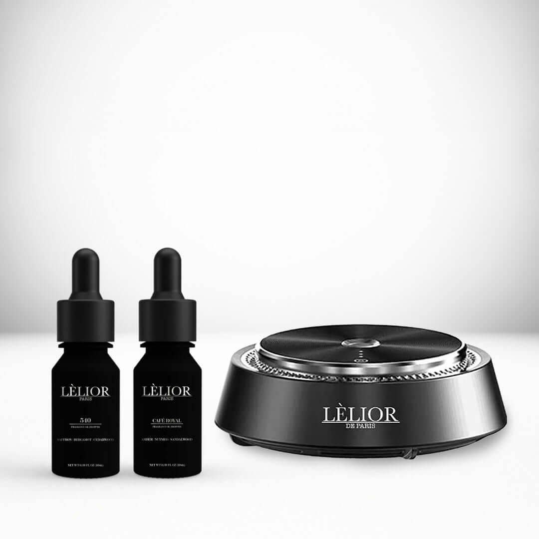 Voyage de Luxe Car Diffuser with Two 10mL Starter Kit
