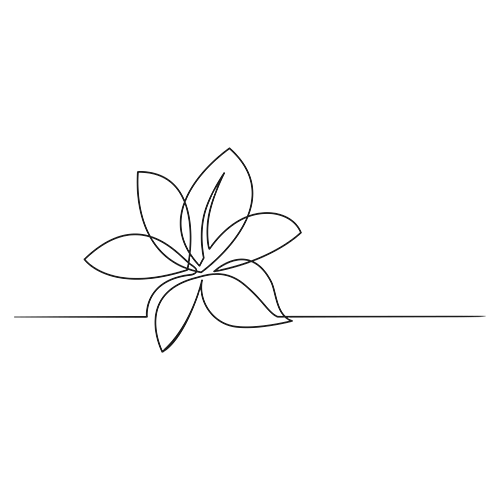 Flower Icon - black | Lèlior House of Fragrance