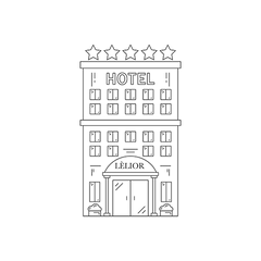 Hotel Collection Icon - black | Lèlior de Paris