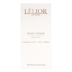Roses Vanille Reed Diffuser - Front Product Package View | 250mL | Lèlior de Paris